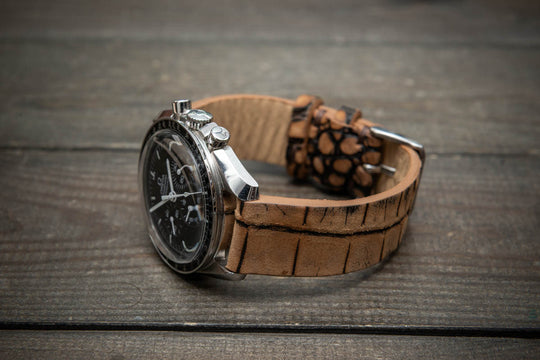 Desert Dune – Handmade Alligator Leather Watch Strap
