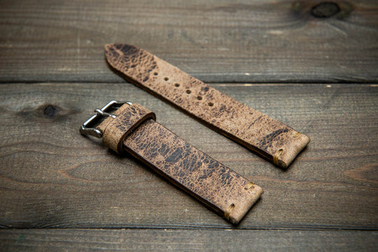 African Kudu Leather Watch Strap – Handmade in Finland | Finwatchstraps | 