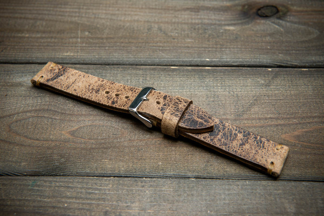 African Kudu Leather Watch Strap – Handmade in Finland | Finwatchstraps | 