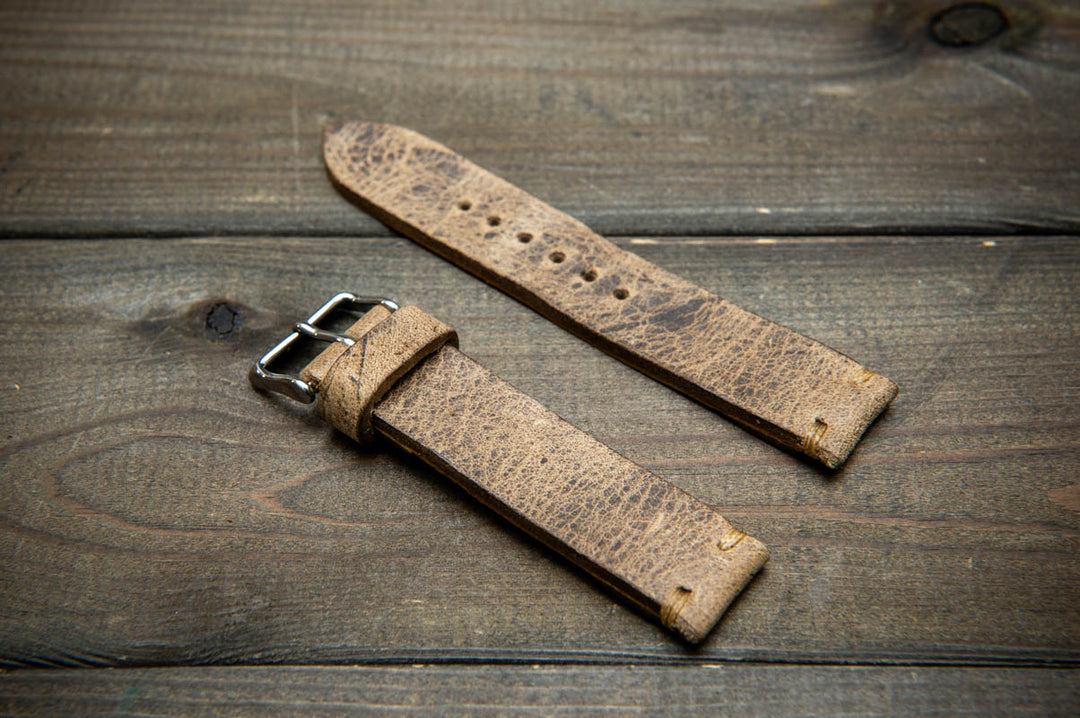 African Kudu Leather Watch Strap – Handmade in Finland | Finwatchstraps