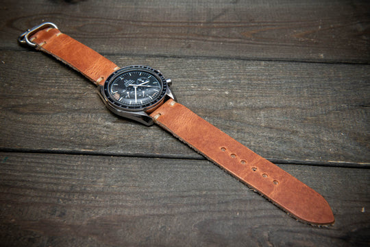 Genuine Horween Leather Watch Strap | Handmade in Finland
