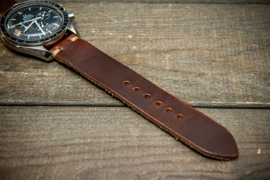 Luxury Chromexcel Dark Brown Watch Strap