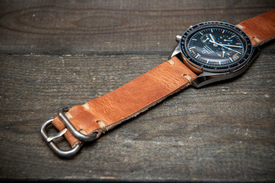 Genuine Horween Leather Watch Strap | Handmade in Finland
