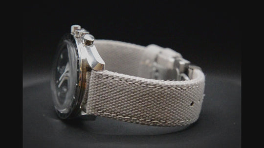 Vintage canvas watch strap:  20 mm, 22 mm, 24 mm.