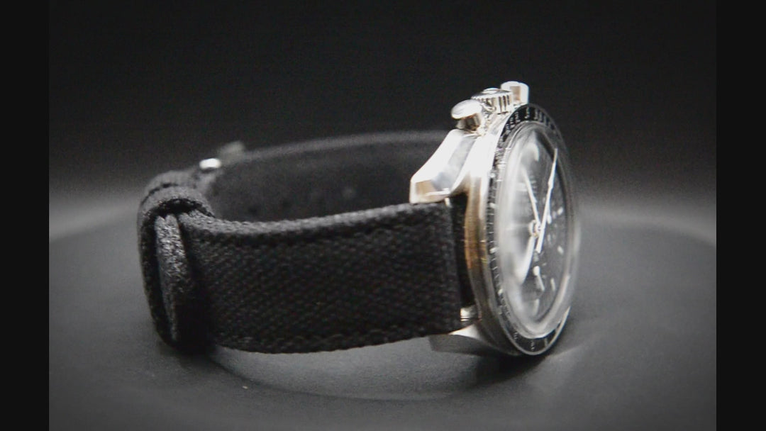 Vintage canvas watch strap:  18 mm, 19 mm, 20 mm, 21 mm, 22 mm, 23 mm, 24 mm