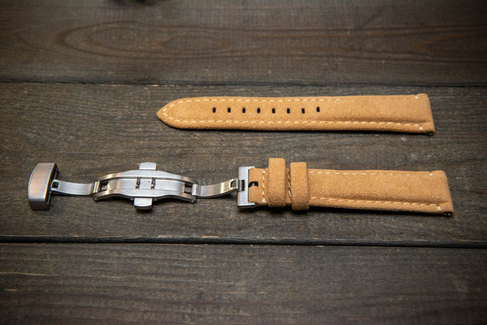 Alcantara Watch Strap, Premium Alcantara Watch Band 20 mm , 22 mm. 