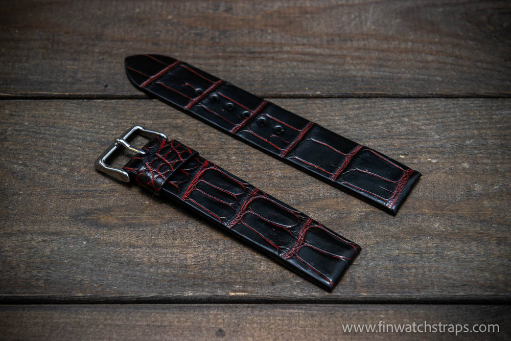 Watch strap, watch band, leather watch strap, leather watch band, finwatchstraps