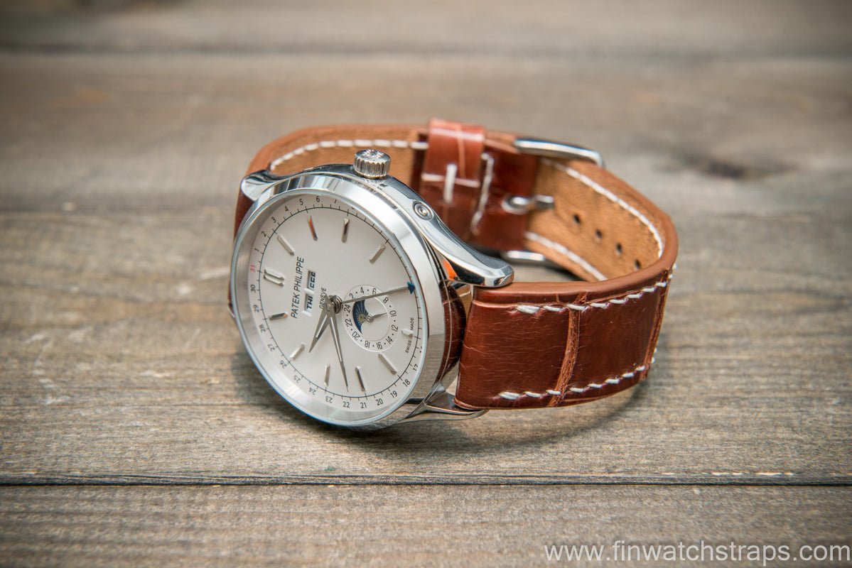 Watch strap, watch band, leather watch strap, leather watch band, finwatchstraps