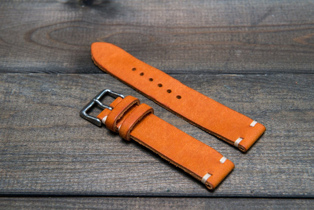 Badalassi Carlo, Pueblo Olmo leather watch strap. Hand-made to order in Finland.