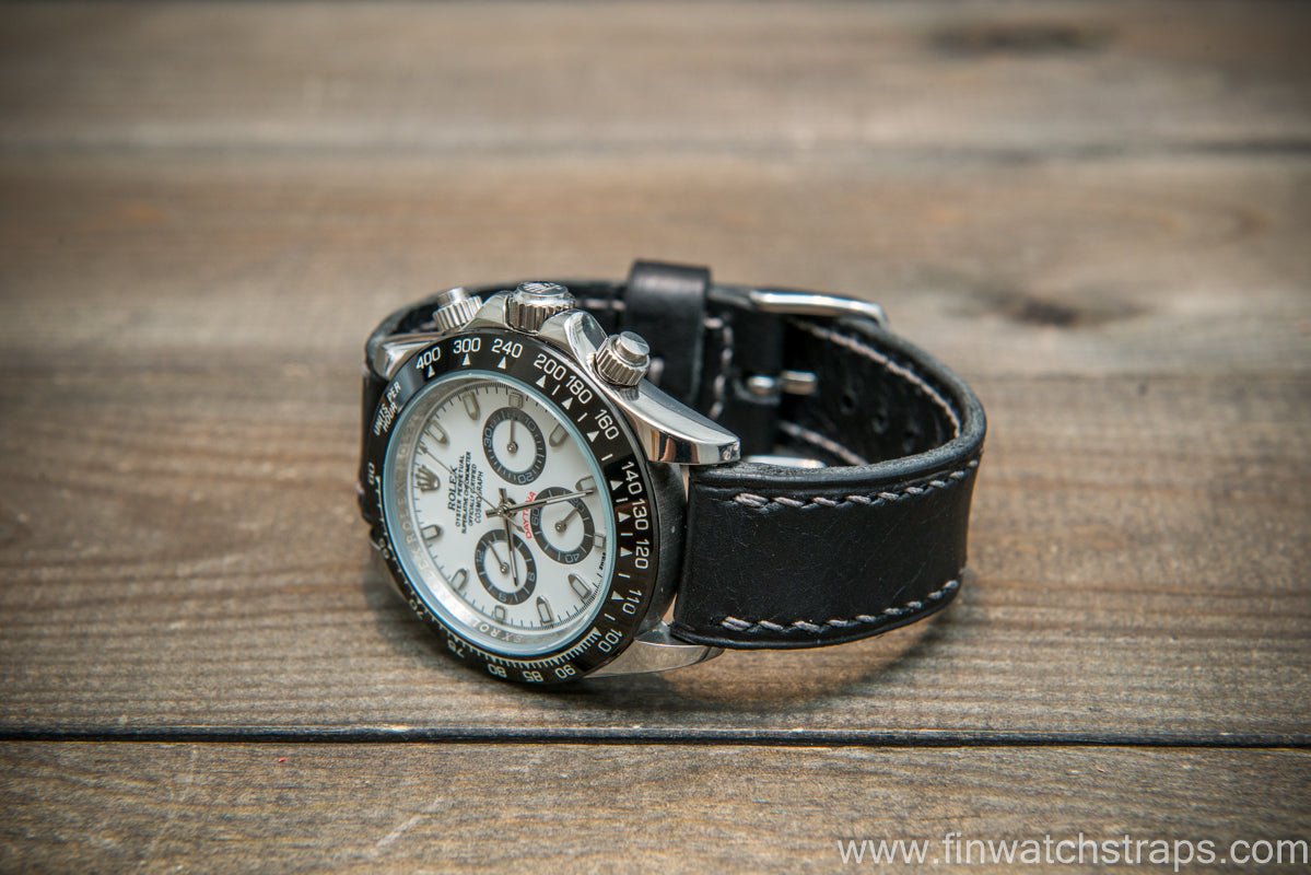 Watch strap, watch band, leather watch strap, leather watch band, finwatchstraps