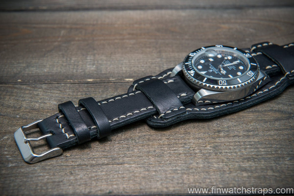 Vintage style leather outlet watch straps