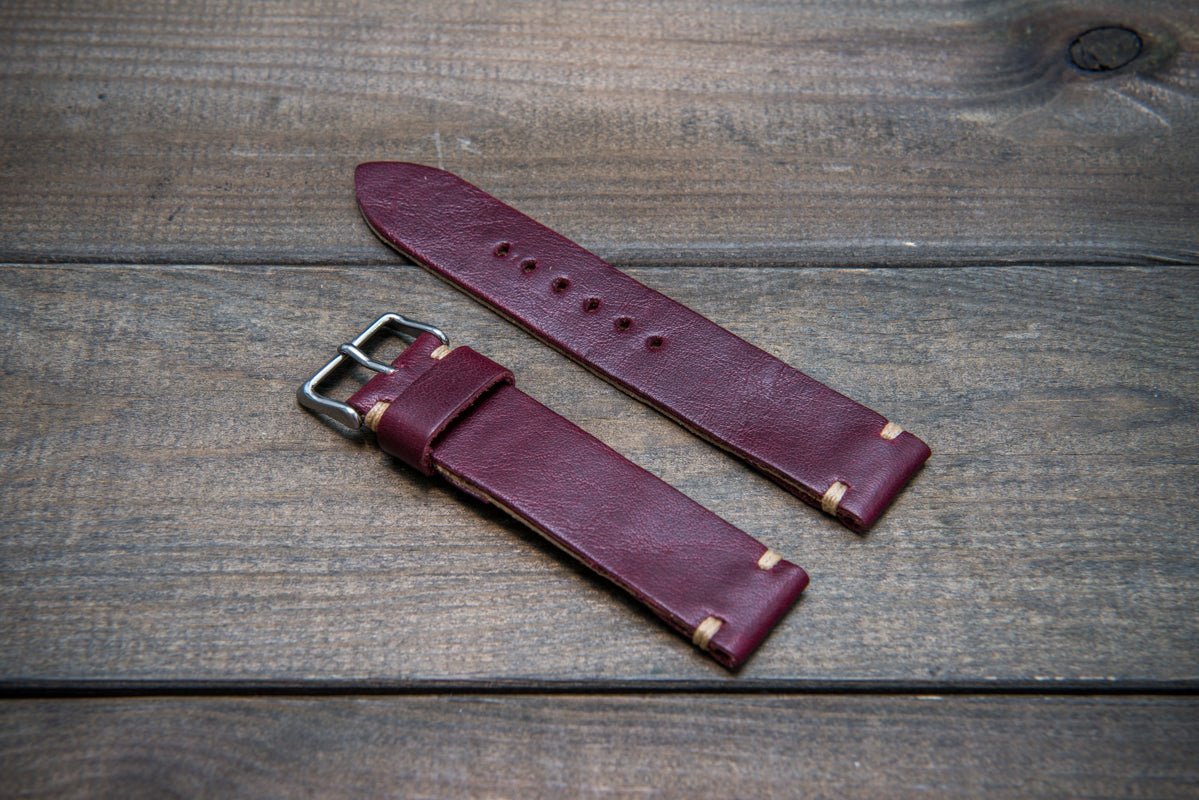 オーダーメイド レザーベルト26ミリ パネライなど Panerai leather