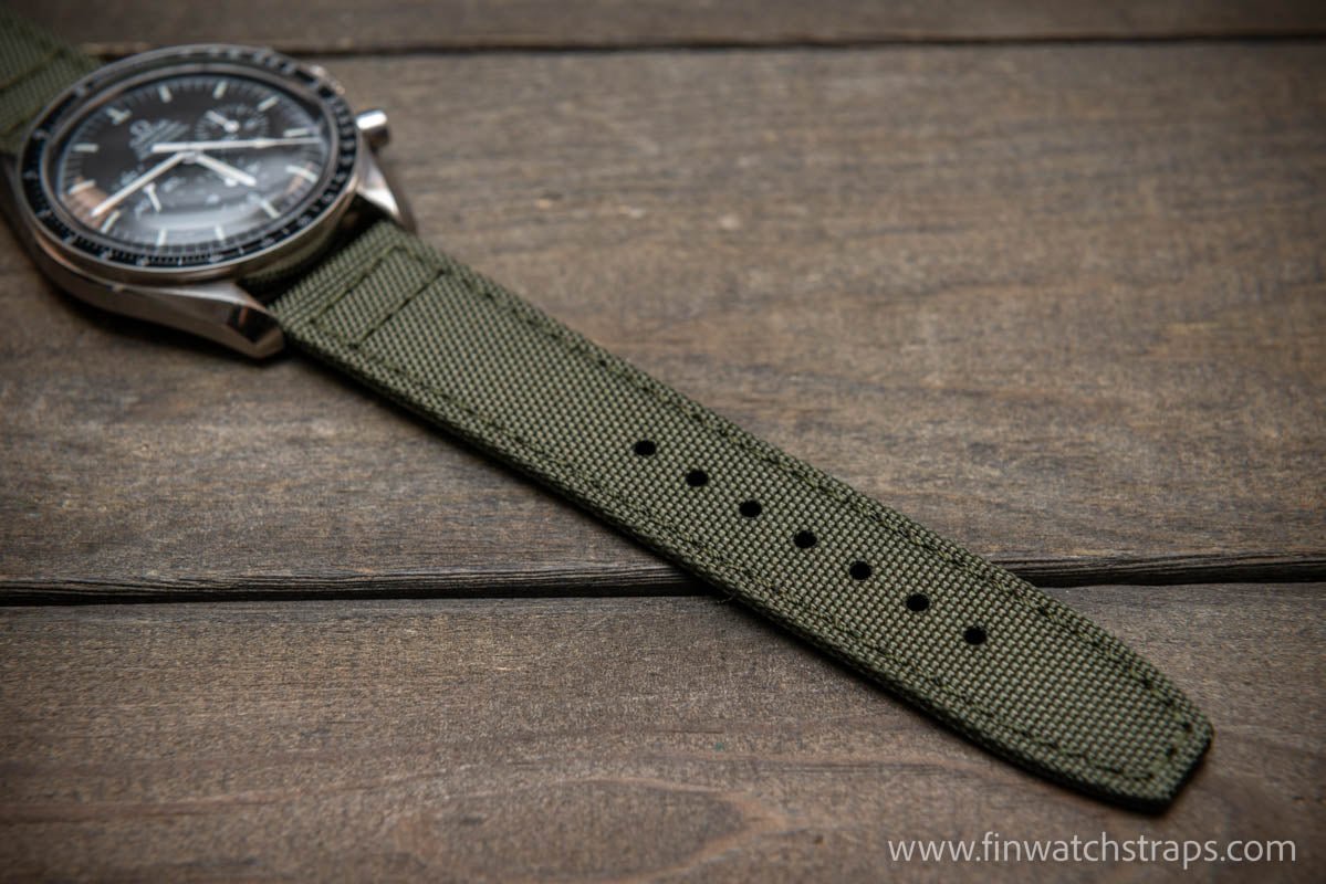 Green canvas watch online