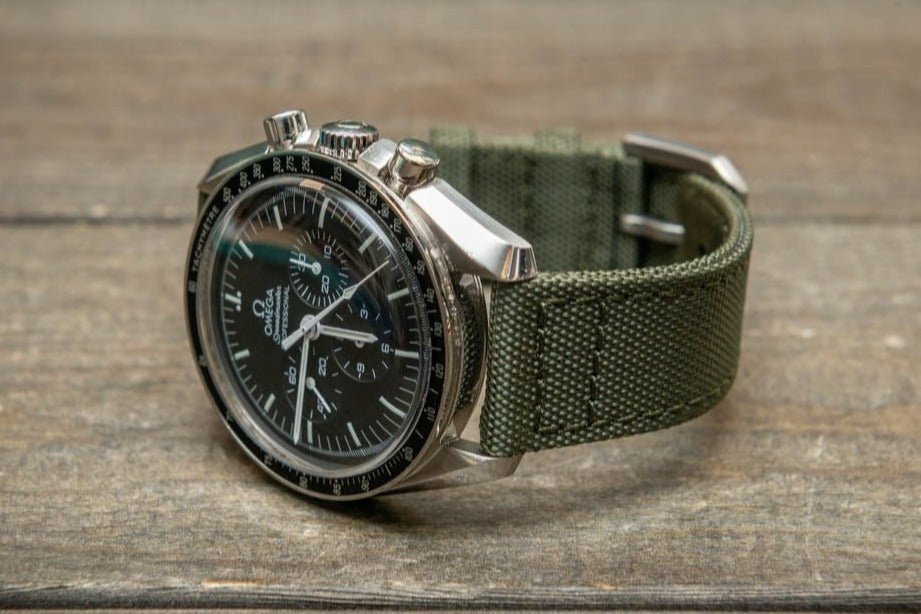 Canvas waterproof watch strap, 17mm, 18mm, 19 mm, 20 mm, 21 mm, 22