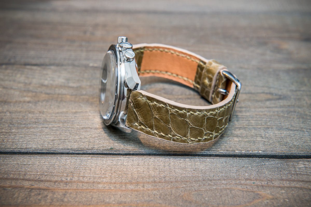 時計 18mm CELINE Python Watch Straps Vintage Morellato Celine Natural Python Watch Strap