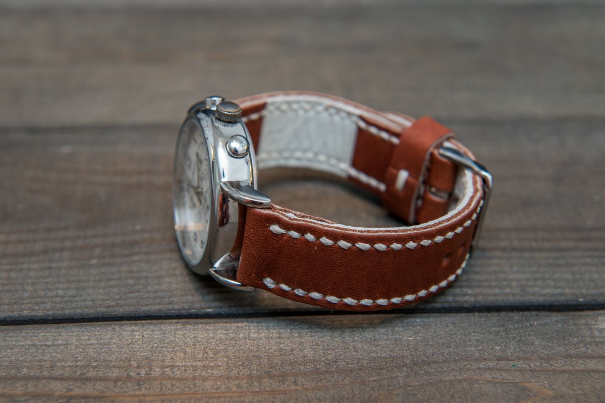 Watch strap, watch band, leather watch strap, leather watch band, finwatchstraps