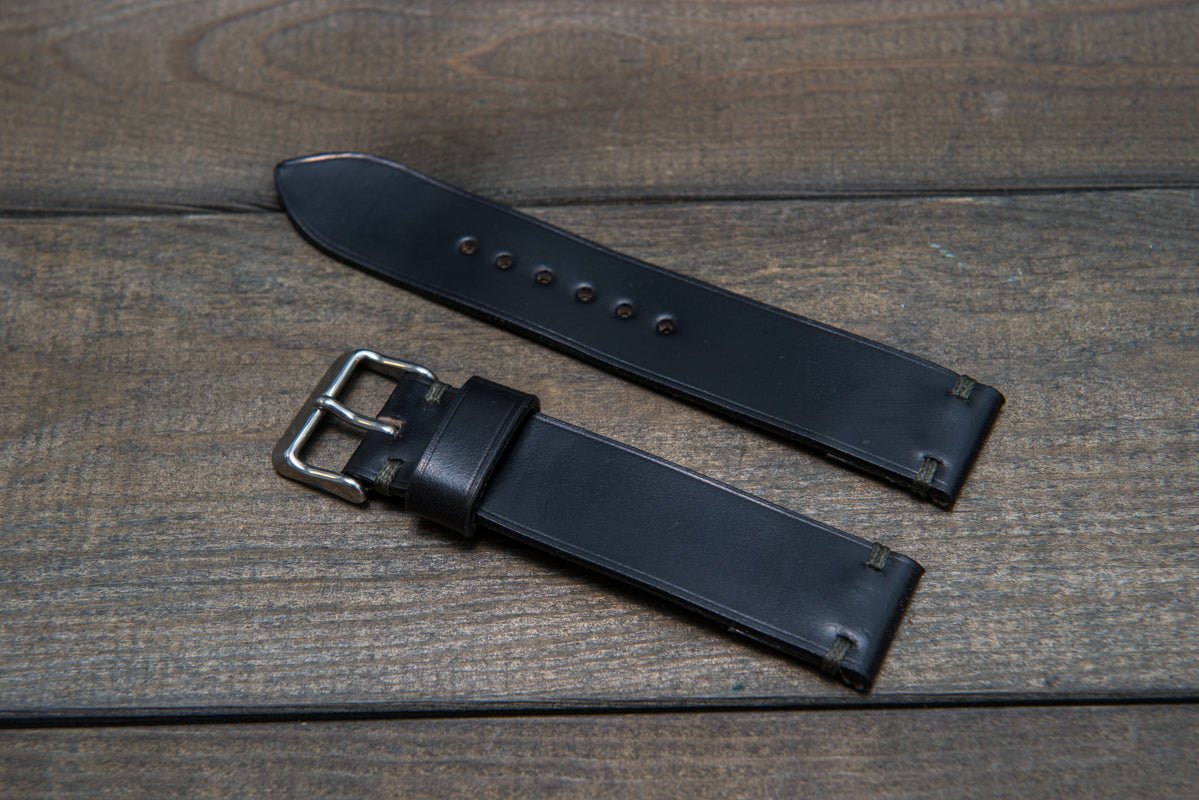 150 【新品】 THOMAS - Horween Shell Cordovan HORWEEN-SHELL-BLACK-1-