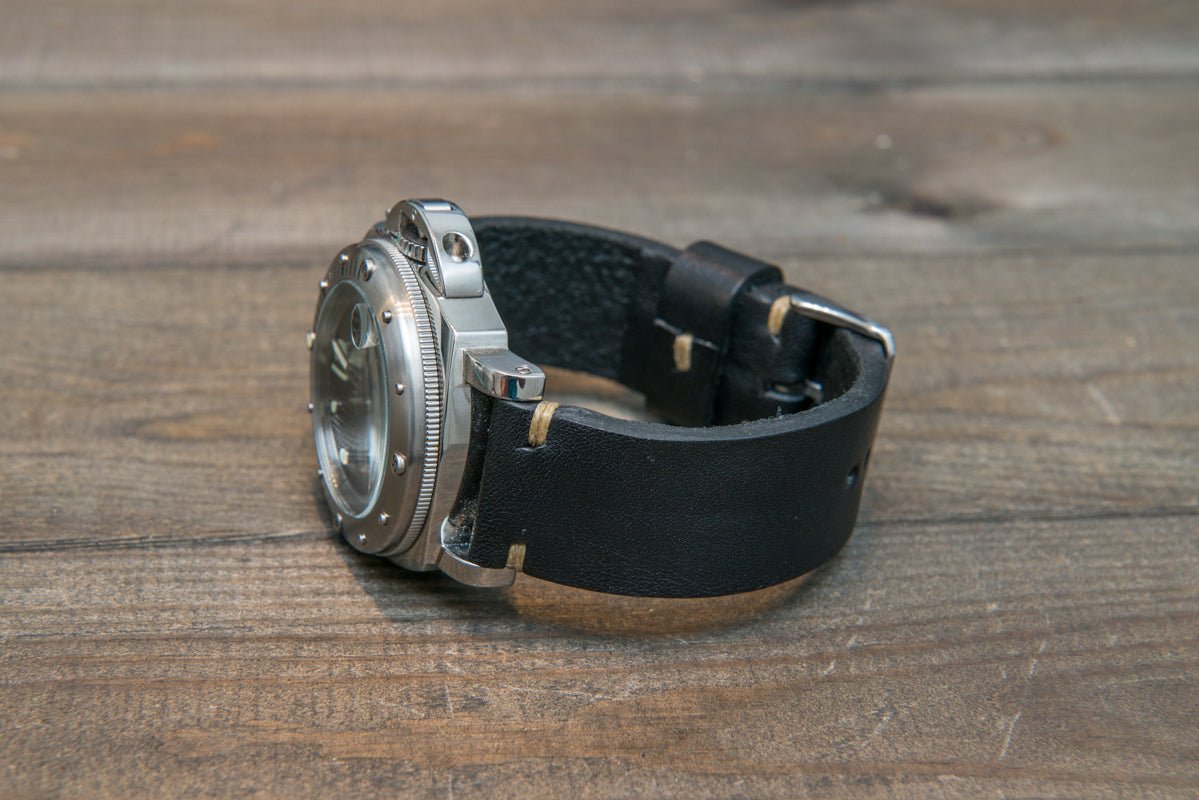 Watch strap, watch band, leather watch strap, leather watch band, finwatchstraps