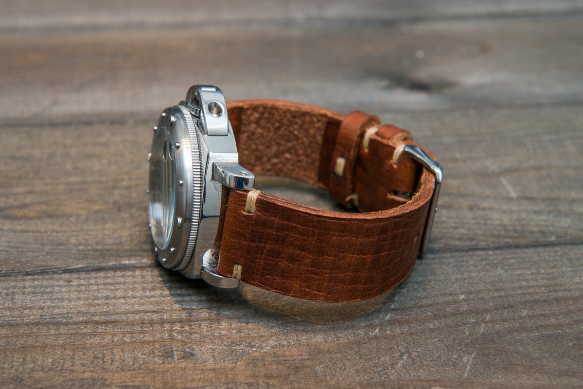 Watch strap, watch band, leather watch strap, leather watch band, finwatchstraps