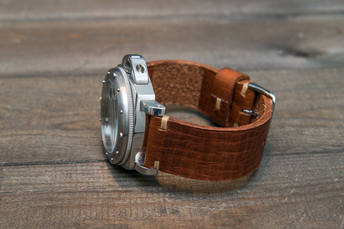 Watch strap, watch band, leather watch strap, leather watch band, finwatchstraps