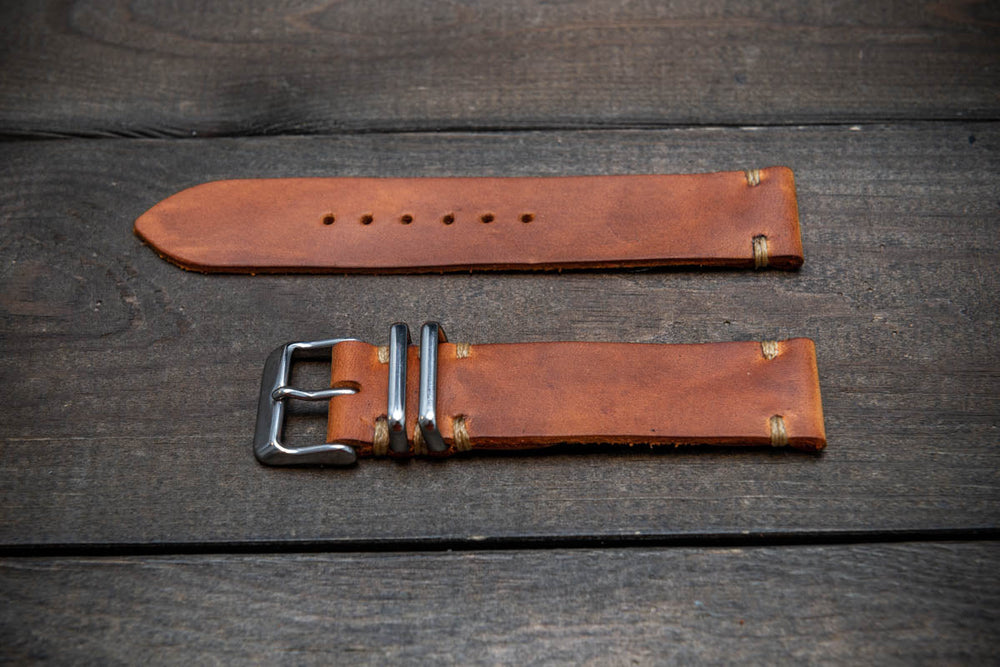 1/2 to 4 Wide, 50 to 70 Long, Brown Color, Veg-Tan Leather Straps.