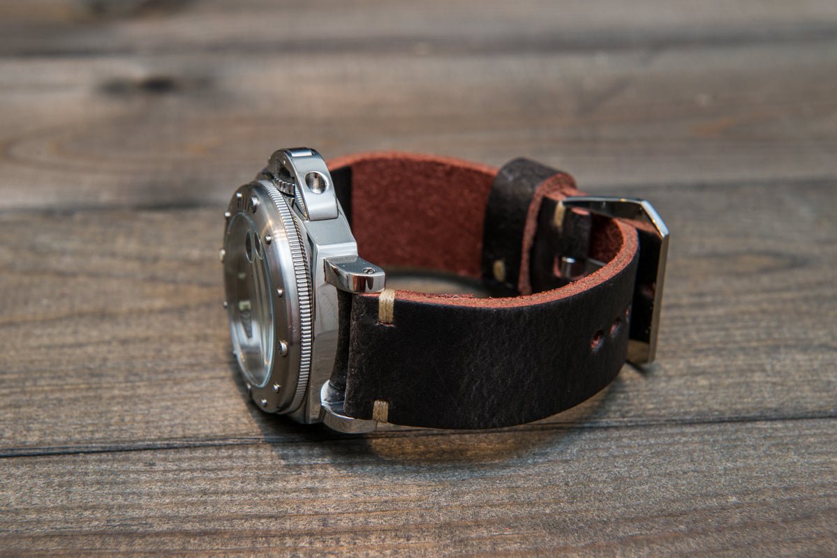 Watch strap, watch band, leather watch strap, leather watch band, finwatchstraps