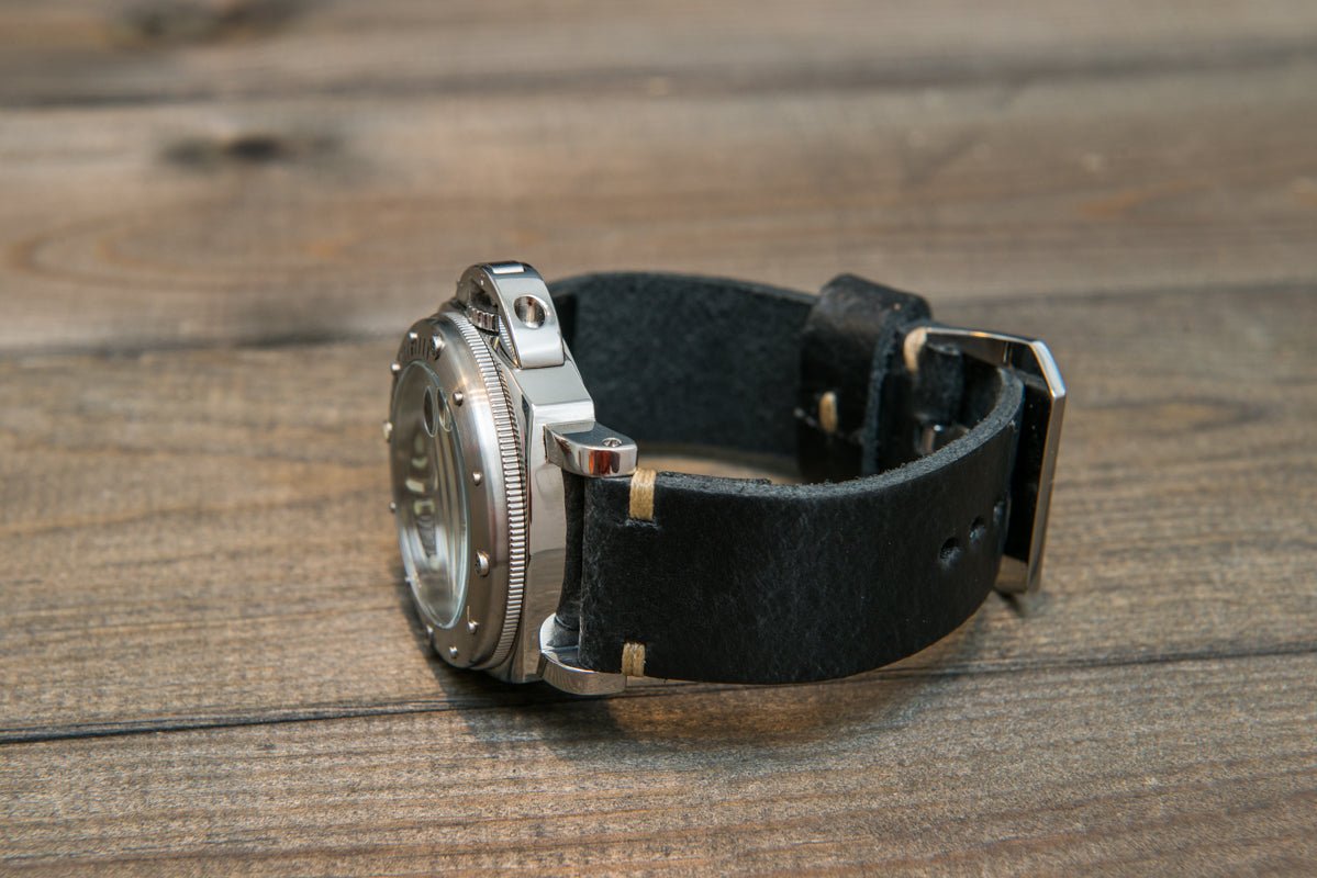 Watch strap, watch band, leather watch strap, leather watch band, finwatchstraps