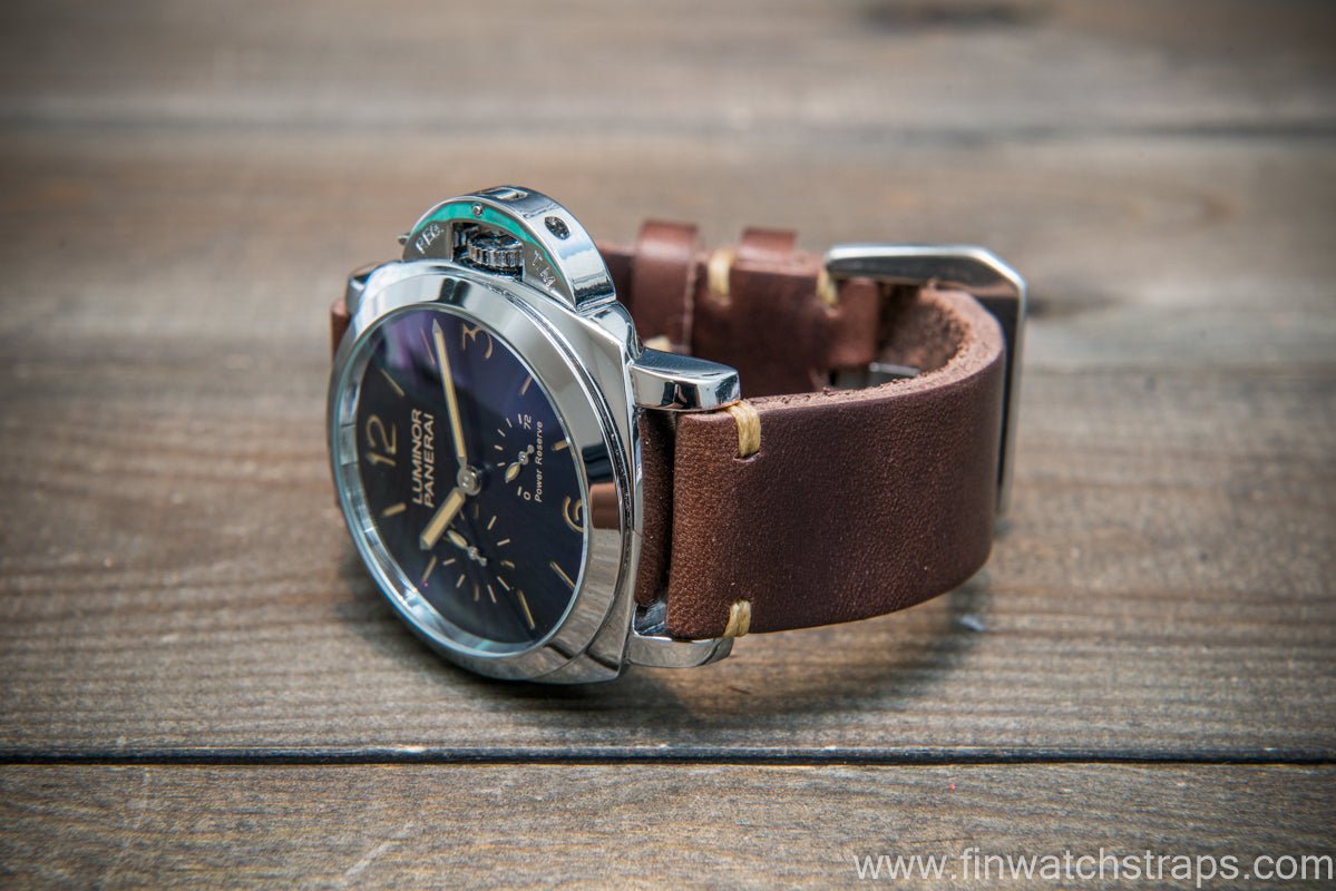 Watch strap, watch band, leather watch strap, leather watch band, finwatchstraps