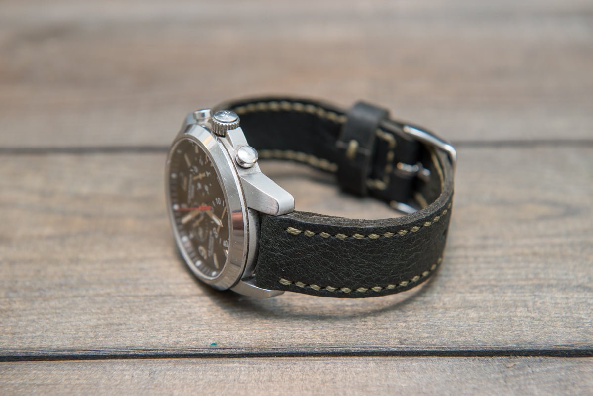 Watch strap, watch band, leather watch strap, leather watch band, finwatchstraps