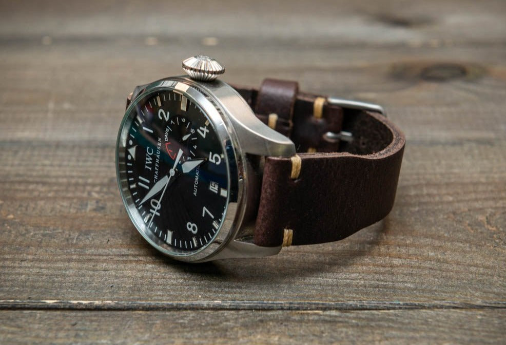 Watch strap, watch band, leather watch strap, leather watch band, finwatchstraps