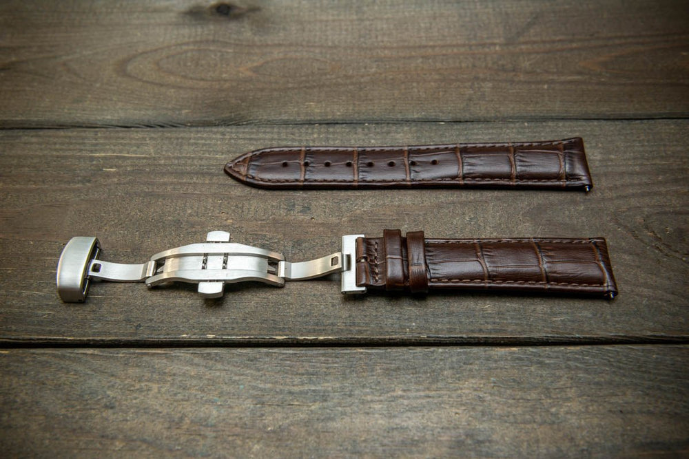 Watch strap, watch band, leather watch strap, leather watch band, finwatchstraps