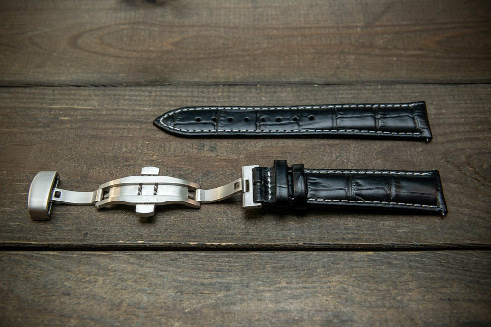 Watch strap, watch band, leather watch strap, leather watch band, finwatchstraps