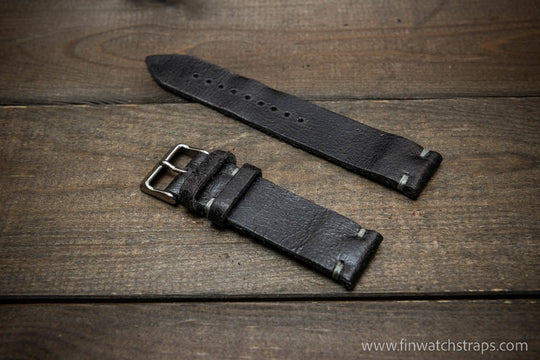 Watch strap, watch band, leather watch strap, leather watch band, finwatchstraps