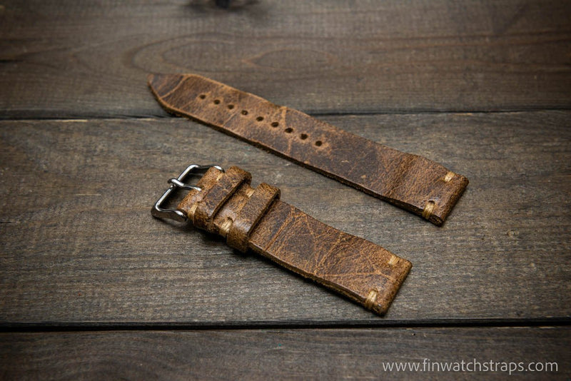 Watch strap, watch band, leather watch strap, leather watch band, finwatchstraps