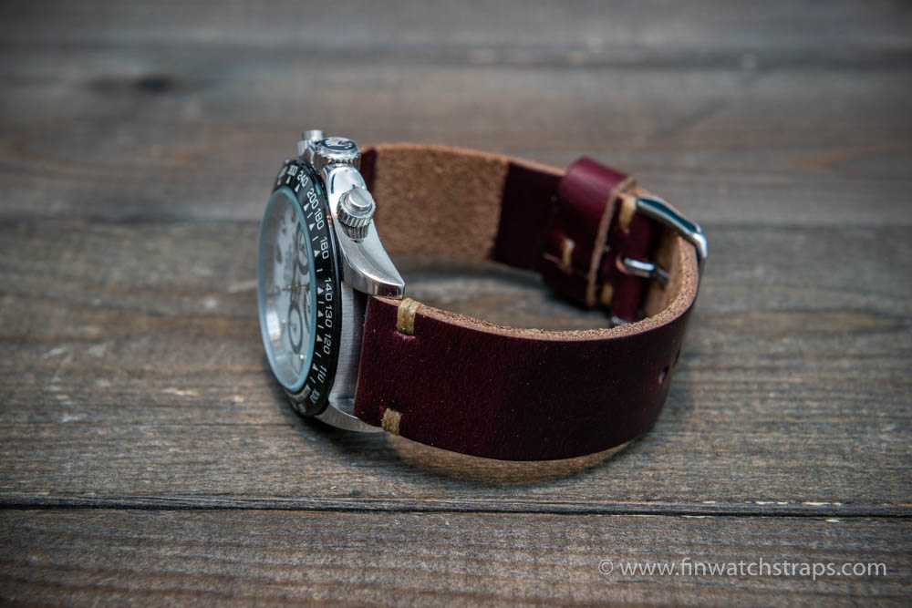 Watch strap, watch band, leather watch strap, leather watch band, finwatchstraps