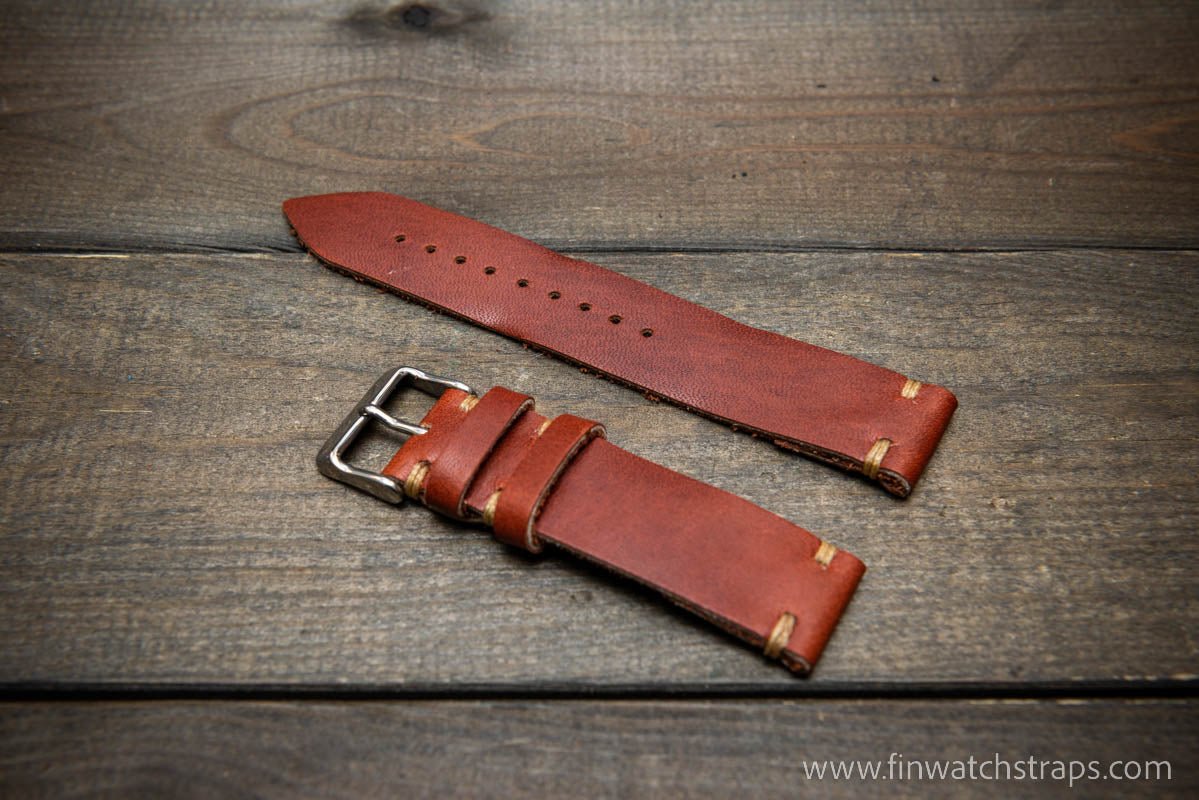 Watch strap, watch band, leather watch strap, leather watch band, finwatchstraps