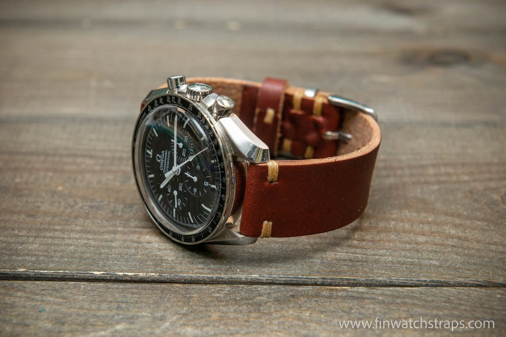 Leather Watch Strap Horween Chromexcel horsebutt leather watch band