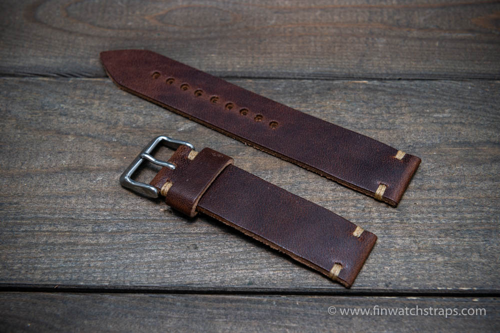 Watch strap, watch band, leather watch strap, leather watch band, finwatchstraps