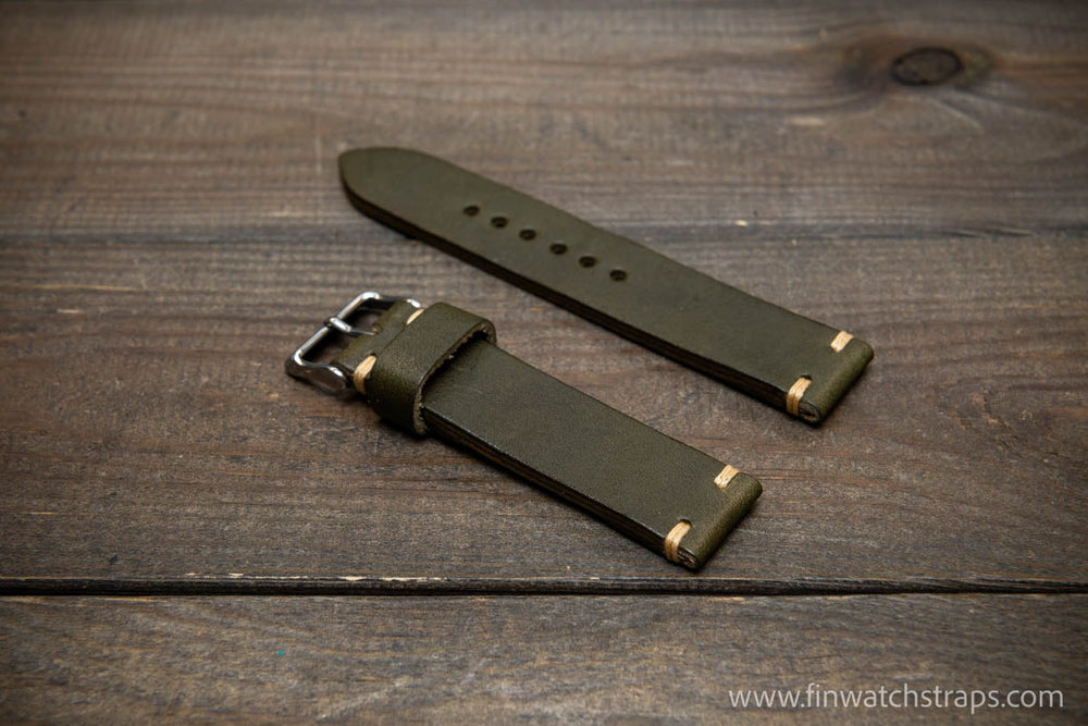 Watch strap, watch band, leather watch strap, leather watch band, finwatchstraps