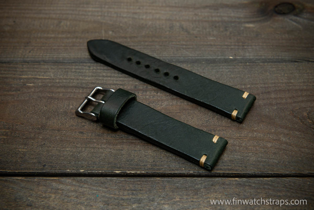 Watch strap, watch band, leather watch strap, leather watch band, finwatchstraps