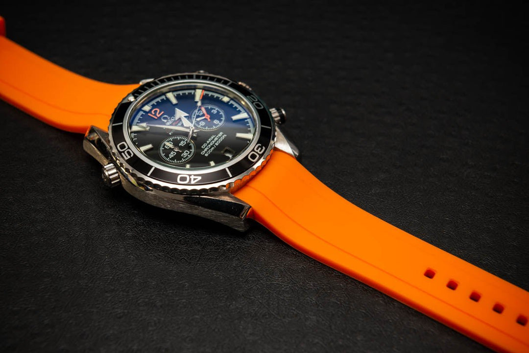 Cinturino per orologio FKM in gomma fluorurata premium Cinturini intelligenti impermeabili a sgancio rapido 20mm 22mm per orologi subacquei di ogni marca Cinturino per orologio FKM in gomma fluorurata premium Cinturini intelligenti impermeabili a sgancio rapido 20mm 22mm per orologi subacquei di ogni marca