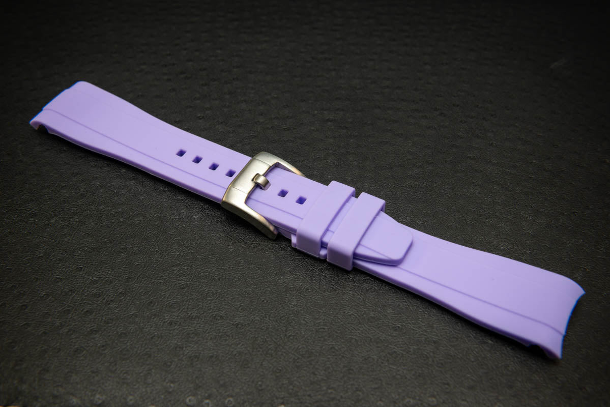 Waterproof watch strap, fluororubber (FKM) watch band, premium