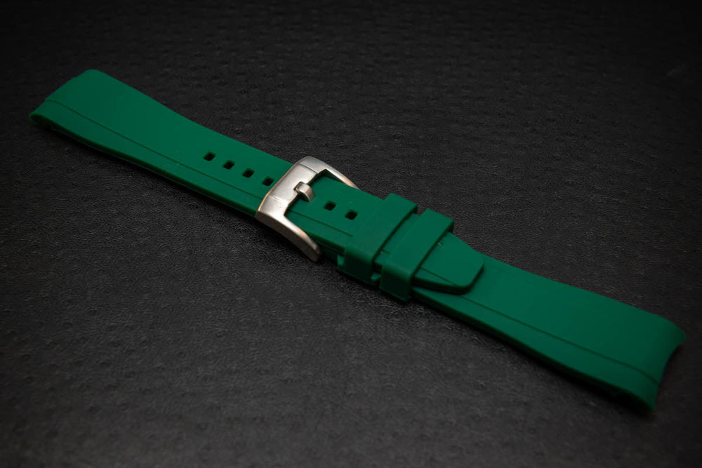 Rubber FKM watch strap waterproof
