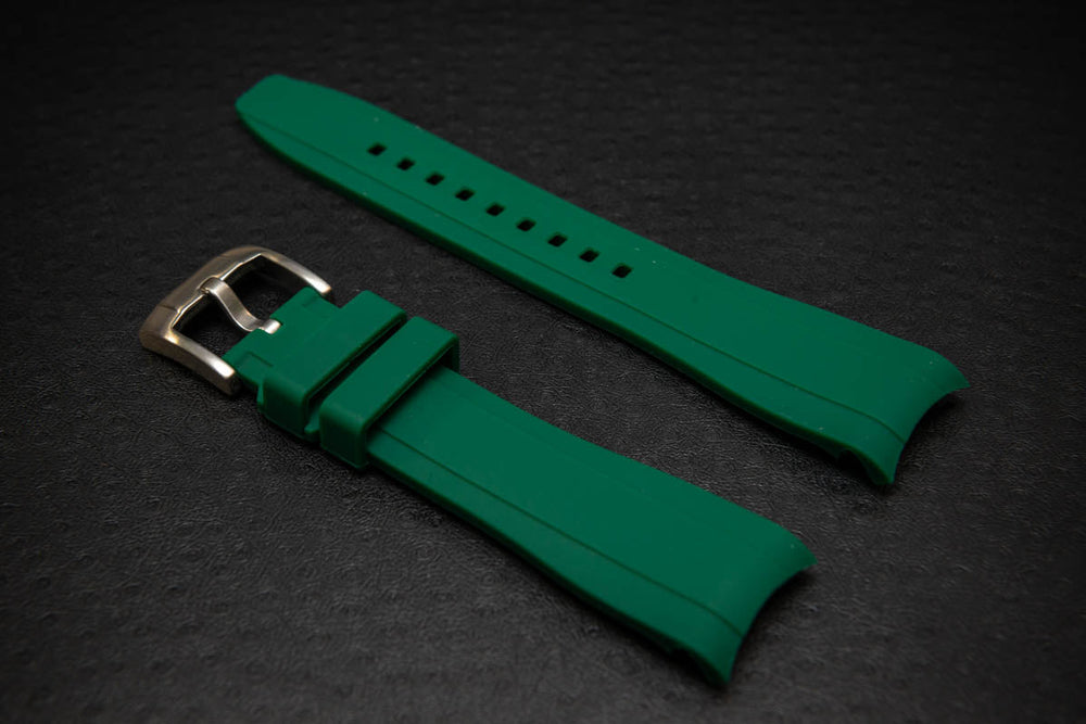 Rubber FKM watch strap waterproof