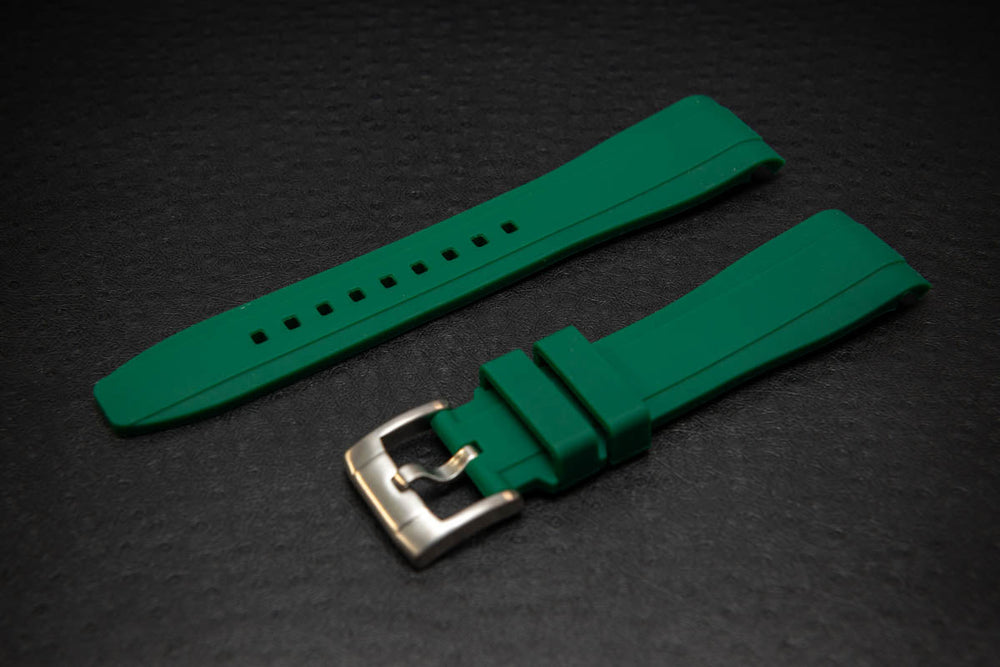 Dark green fluoroelastomer strap hotsell