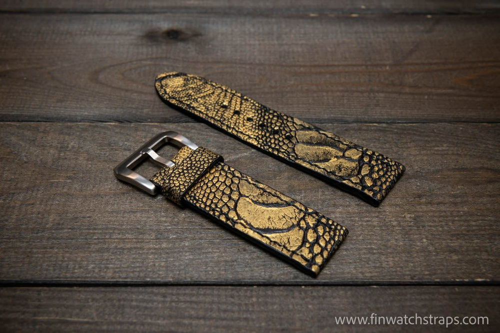 Snake leather 2025 watch strap