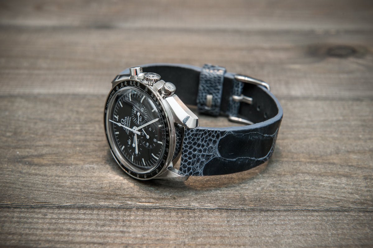 Ostrich legs leather watch straps