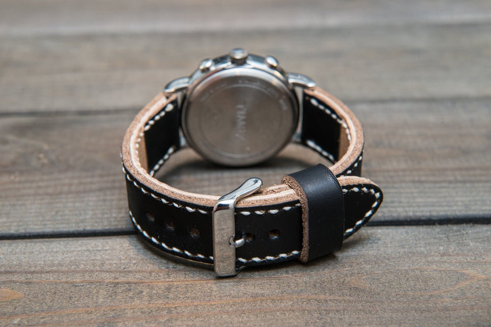 22mm, 24mm Orange Ostrich Leather Watch Strap for Panerai 24mm