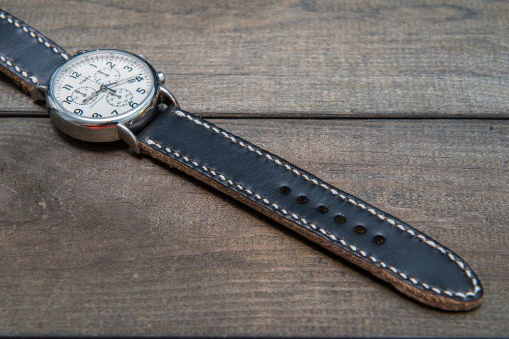 Timex horween leather on sale chronograph