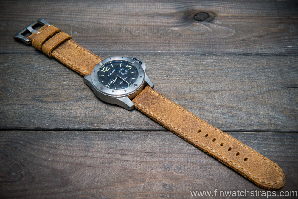 Watch strap, watch band, leather watch strap, leather watch band, finwatchstraps